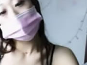 Menina asiática da webcam dela agora seduz